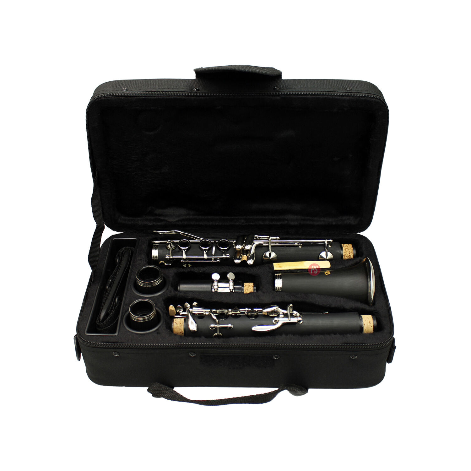 Clarinete De &Eacute;bano En Si Bemol + Estuche Negro - Ps image number 1.0