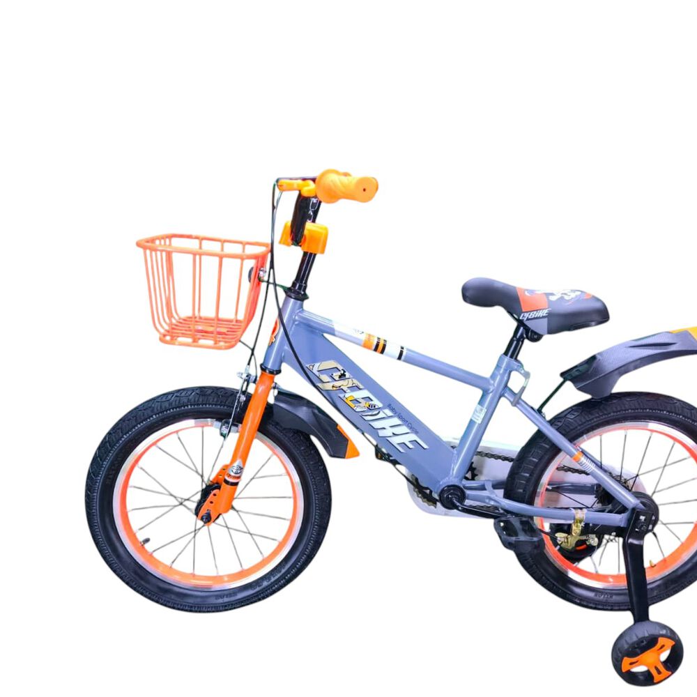 Bicicleta Aro 16 Infantil Cfbike Gris/naranjo image number 3.0