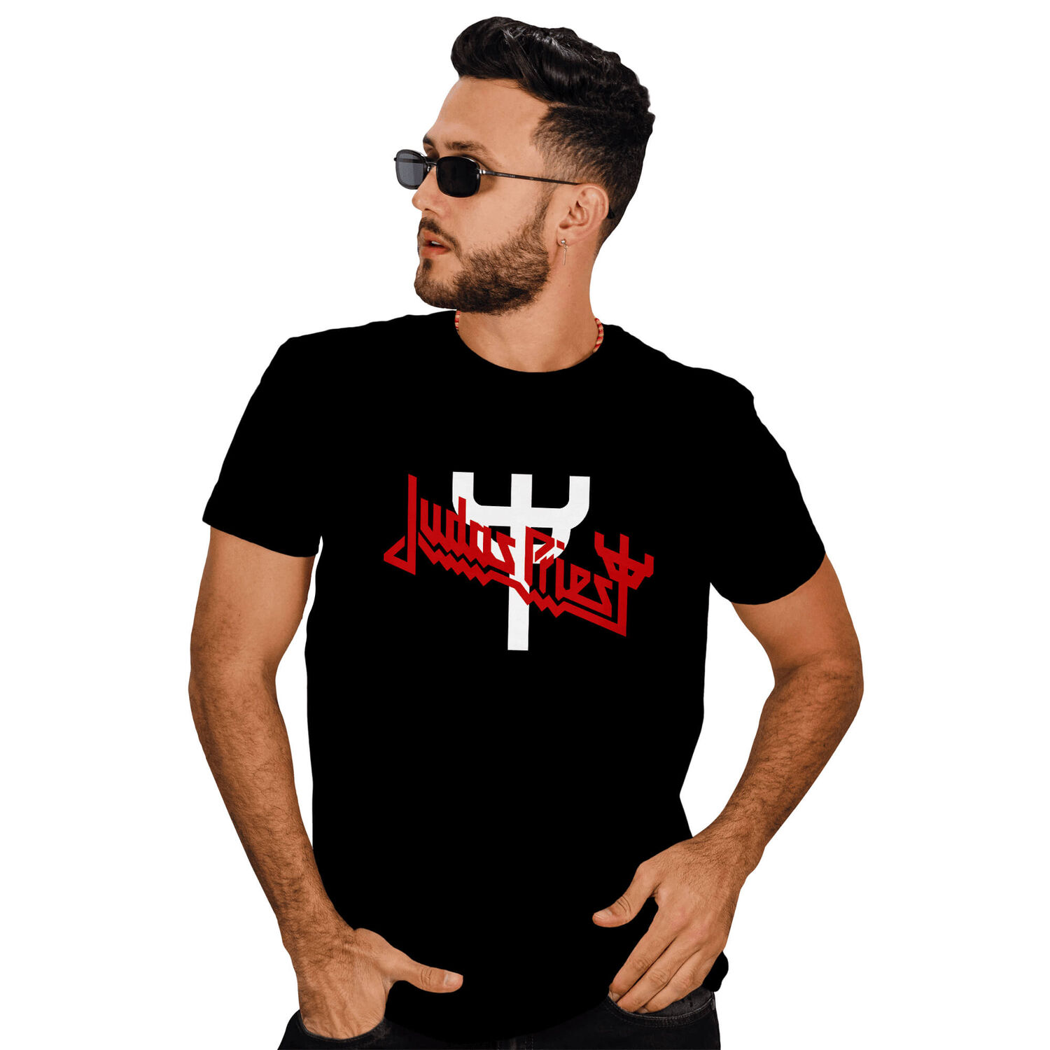 Polera Hombre Judas Priest Metal Rock image number 0.0