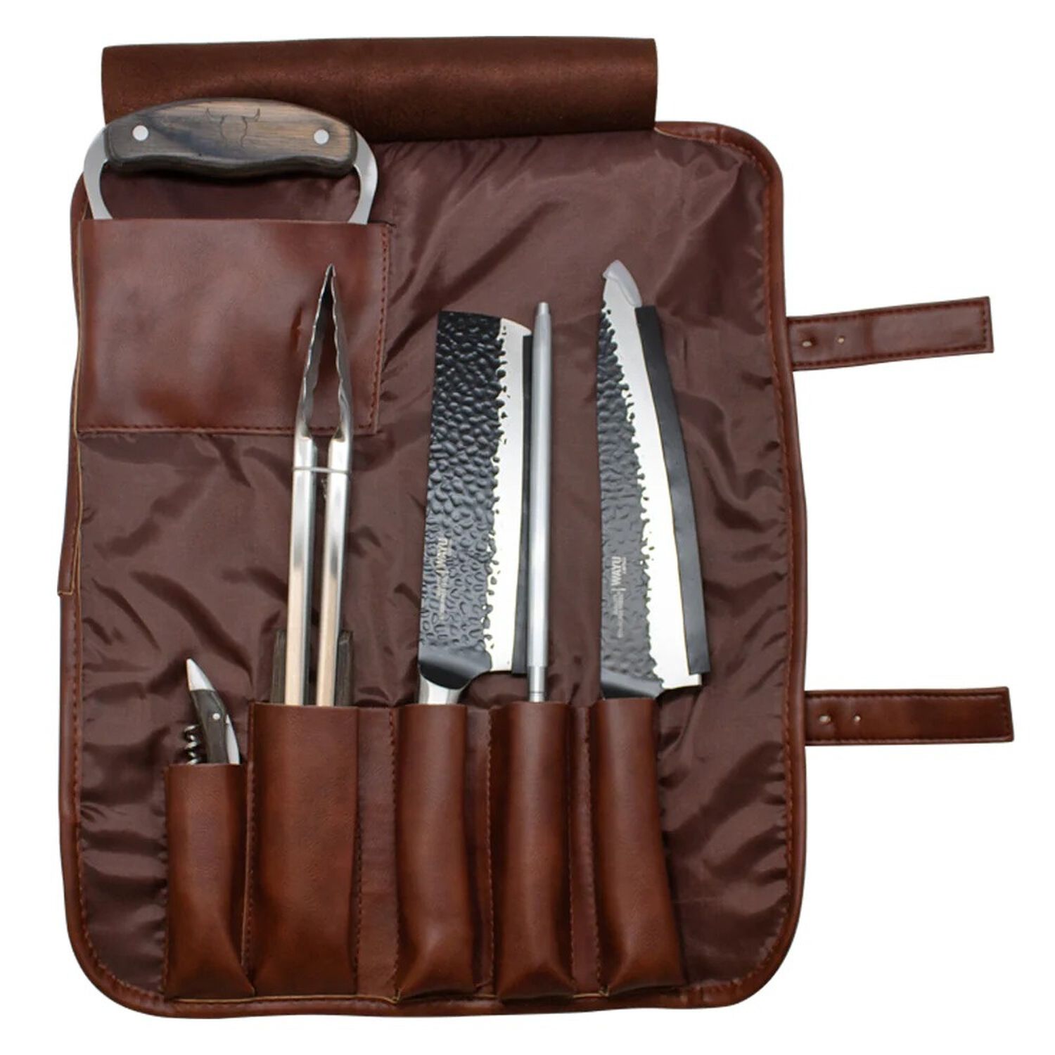 Wayu Set Parrillero Pu Cuero Premium image number 2.0