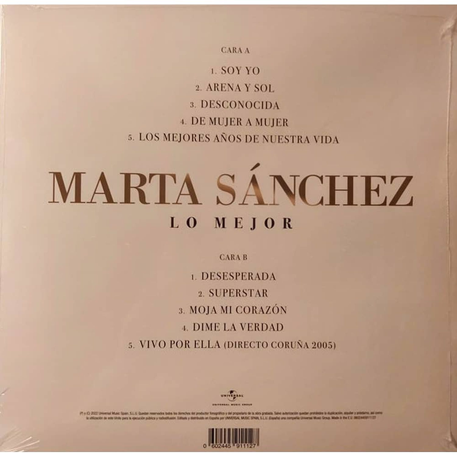 Marta Sanchez - Lo Mejor | Vinilo image number 2.0