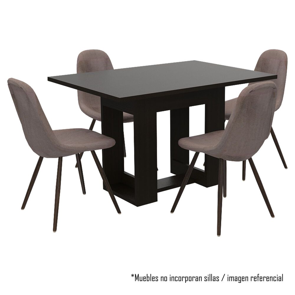 Mesa De Comedor Fm-003n Negro image number 3.0