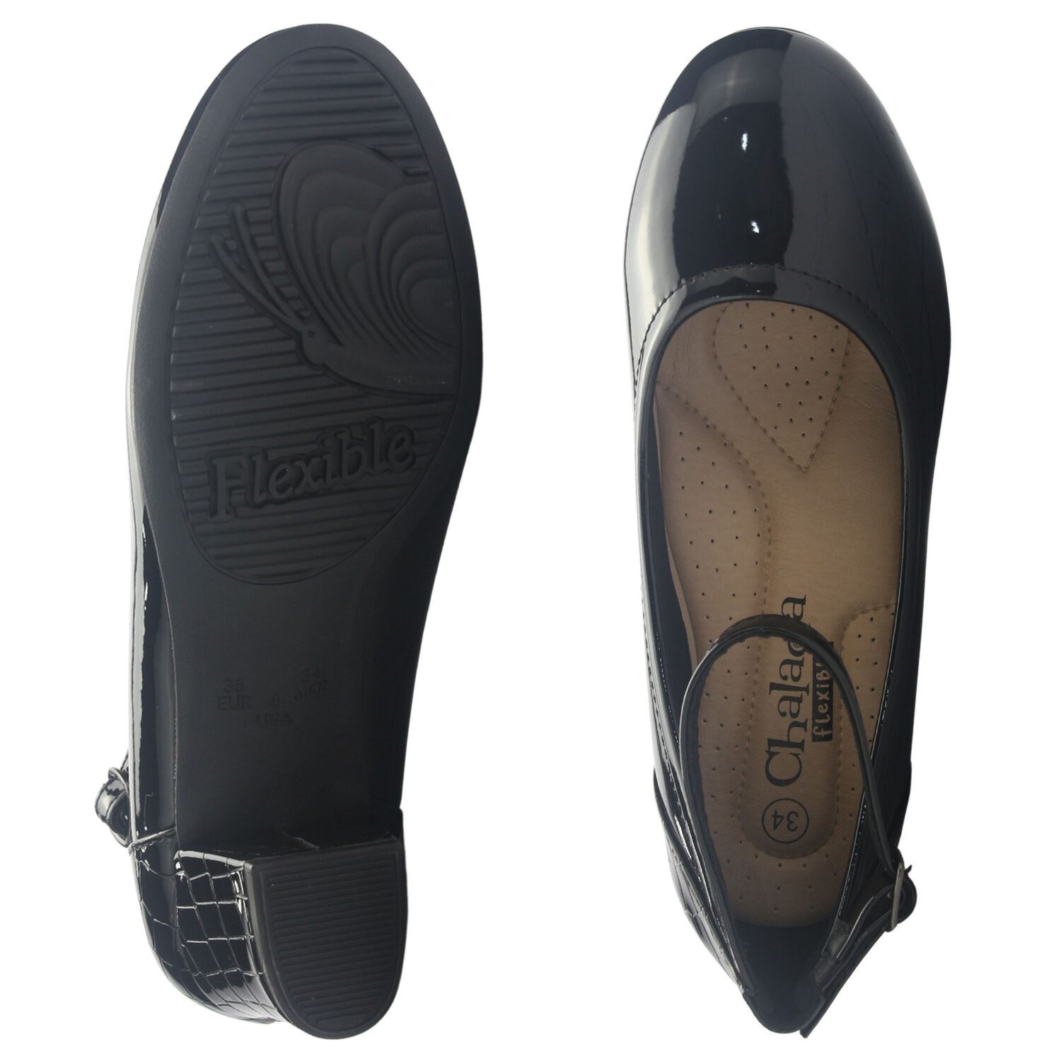 Zapato Mujer Chalada Flexi-27 Negro Casual image number 6.0