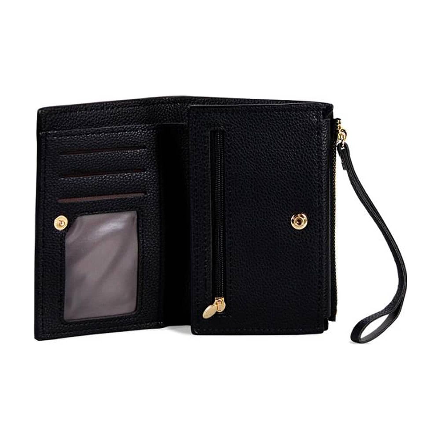 2 Billeteras De Mujer Adara Negra Y Azul Carven image number 2.0