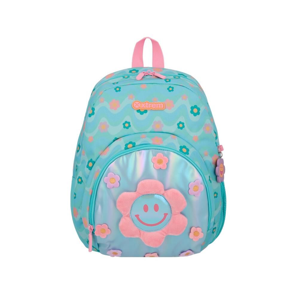 Mochila Xtrem Power 6xt Flores Celeste image number 0.0