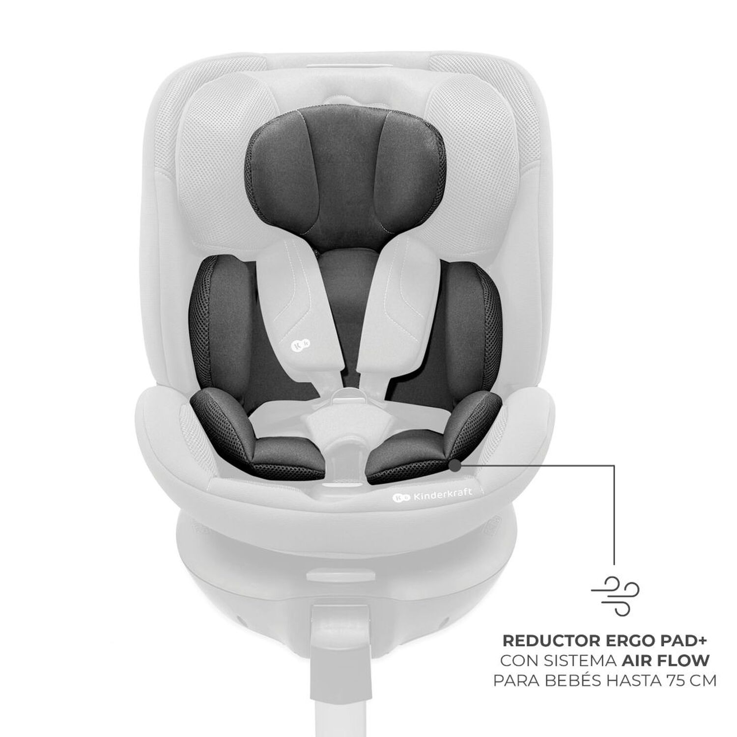 Silla De Auto Convertible Xrider 2 I-size Gris image number 4.0