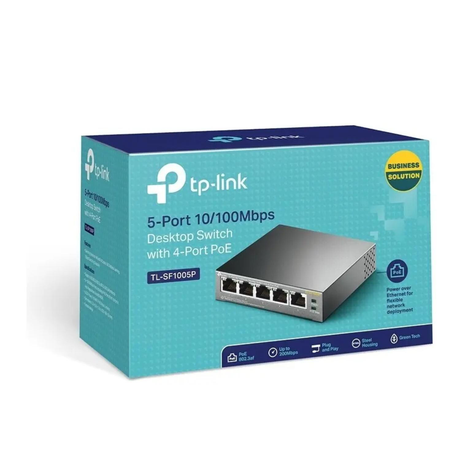 Switch De Sobremesa De 5 Puertos Gigabit Con 4 Puertos Poe image number 2.0
