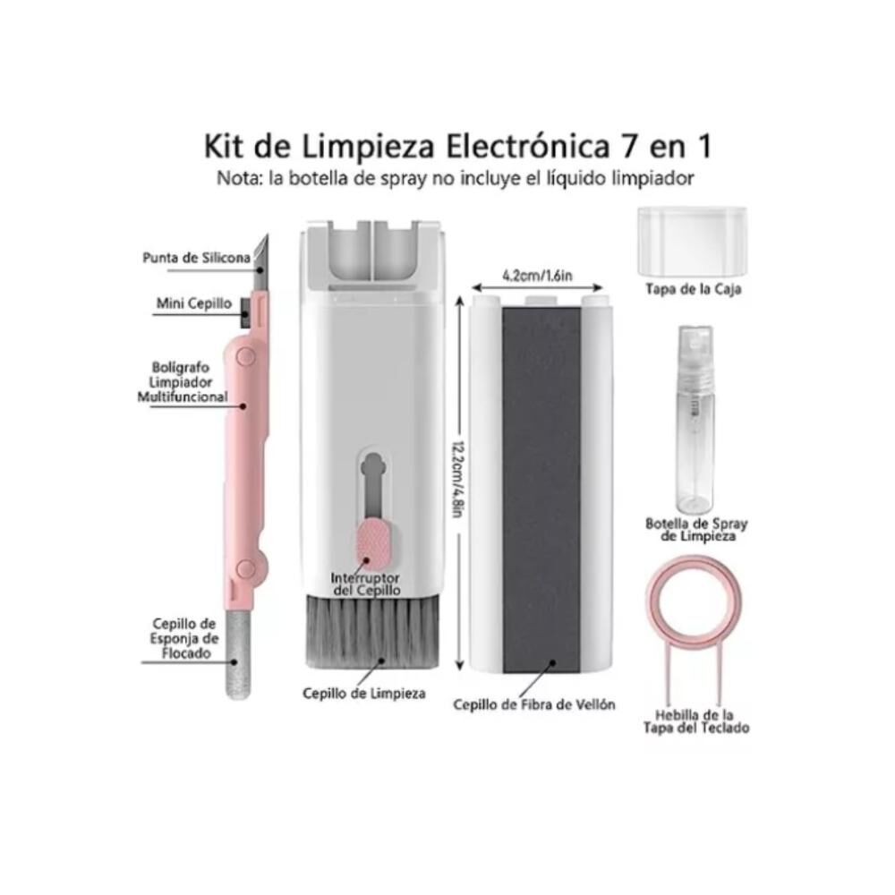 Brocha Limpiador Multifuncional Para Notebook Y Pc 7 En 1 image number 3.0