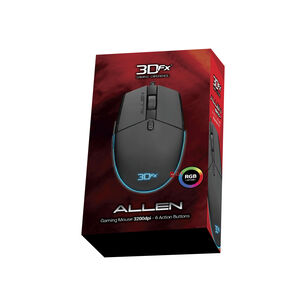 Mouse Gamer 3200dpi Iluminaci&oacute;n Rgb Allen Mouse - Ps