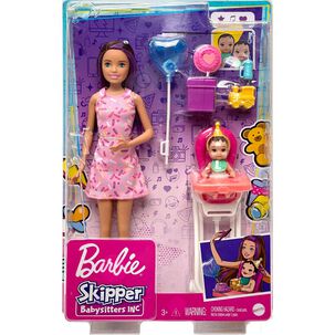 Muñeca Barbie Skipper Niñera Cumpleaños