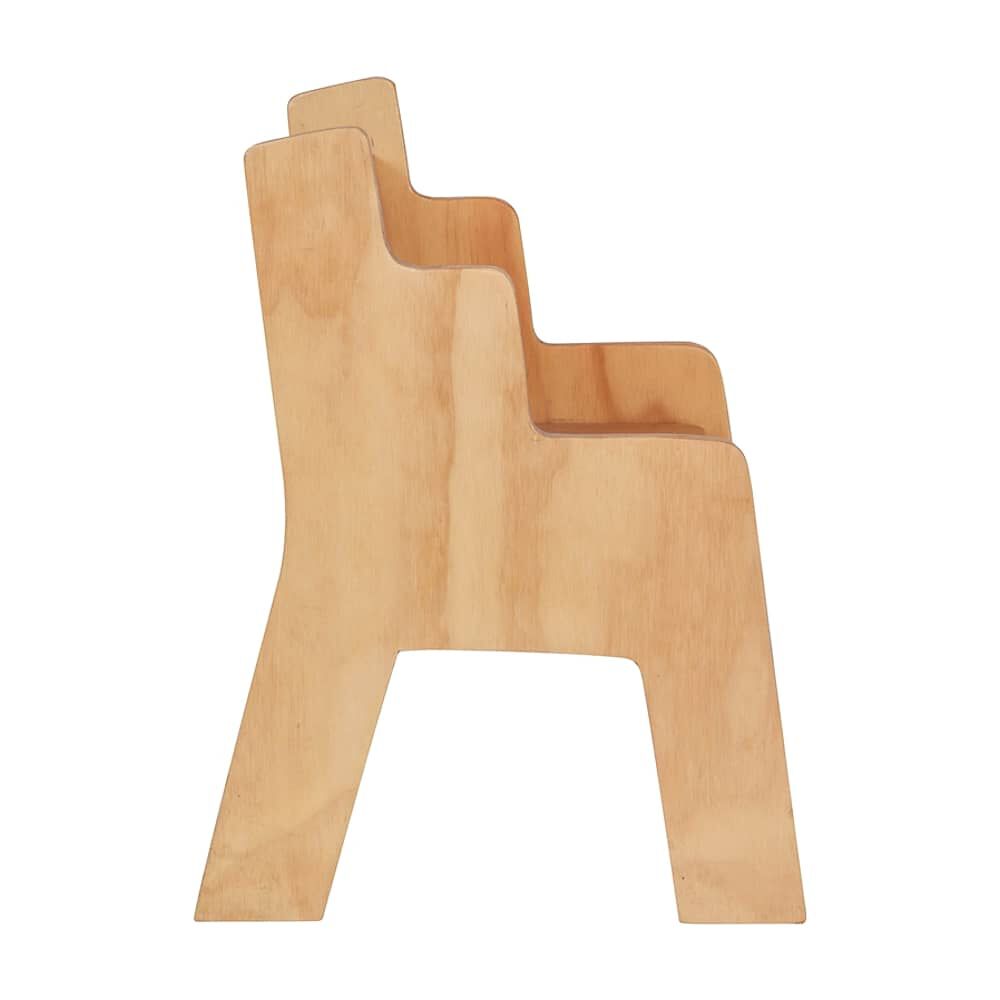 Silla Infantil Natural 25x35x35 Cm M&aacute;xima Design image number 2.0