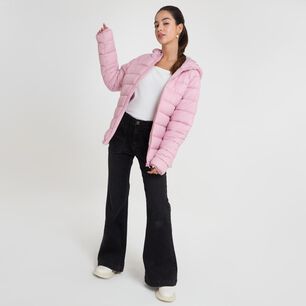 Parka B&aacute;sica Cuello Alto Con Capucha Mujer Freedom