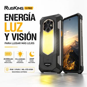 Celular Rugged Ulefone Rugking 5 Pro Bater&iacute;a 20000mah 256gb 16gb