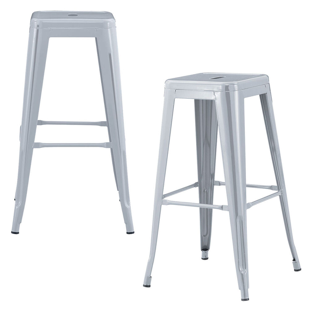 Piso De Bar Metal Tolix Gris image number 3.0