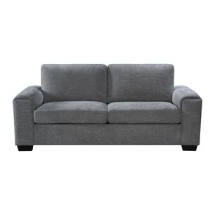Sofa Cama Azhome Londres Gris Resorte Pocket / 3 Cuerpos
