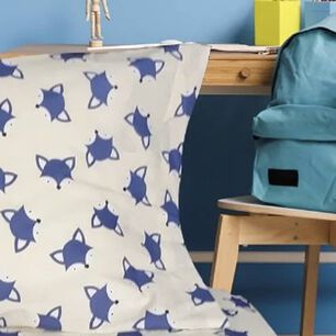 Sabanas De 1.5 Plaza Infantil De 144 Hilos. Dise&ntilde;o Fox