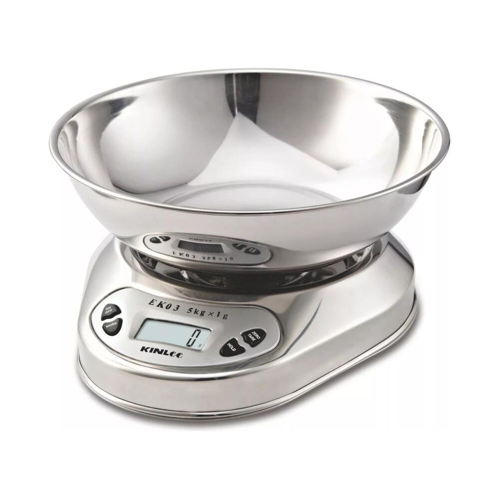 Pesa Cocina Acero Inoxidable 1 Gr A 5 Kg + Bowl Capacidad 500 Gr image number 0.0