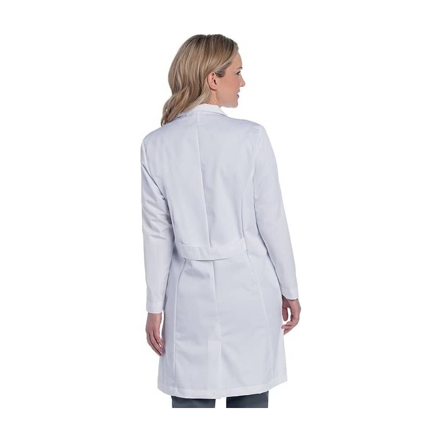 Delantal Cl&iacute;nico O M&eacute;dico Largo Mujer image number 2.0