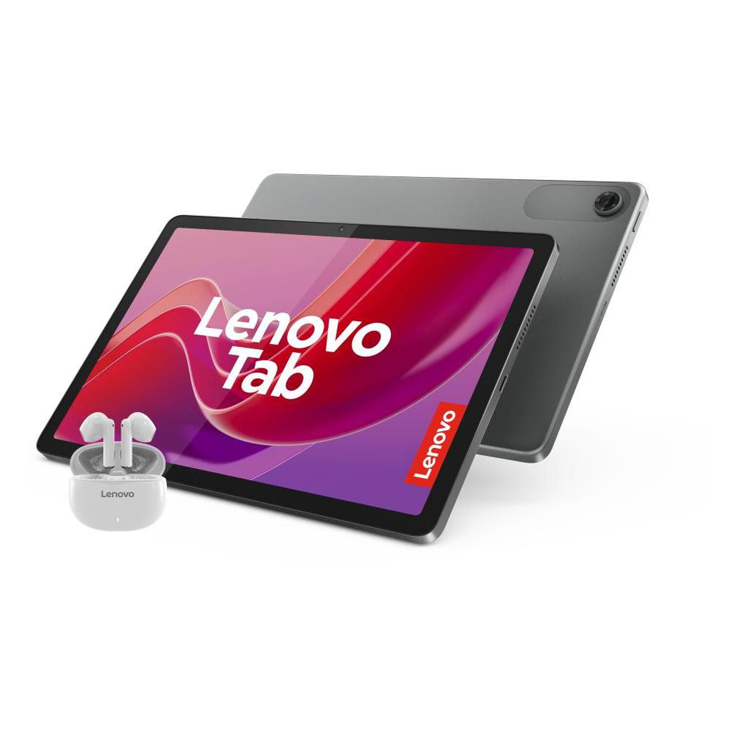 Tablet 10,1" Lenovo Tab10 / 4 GB RAM / 128 GB / Gris + Earbuds E310 + Folio Case image number 4.0