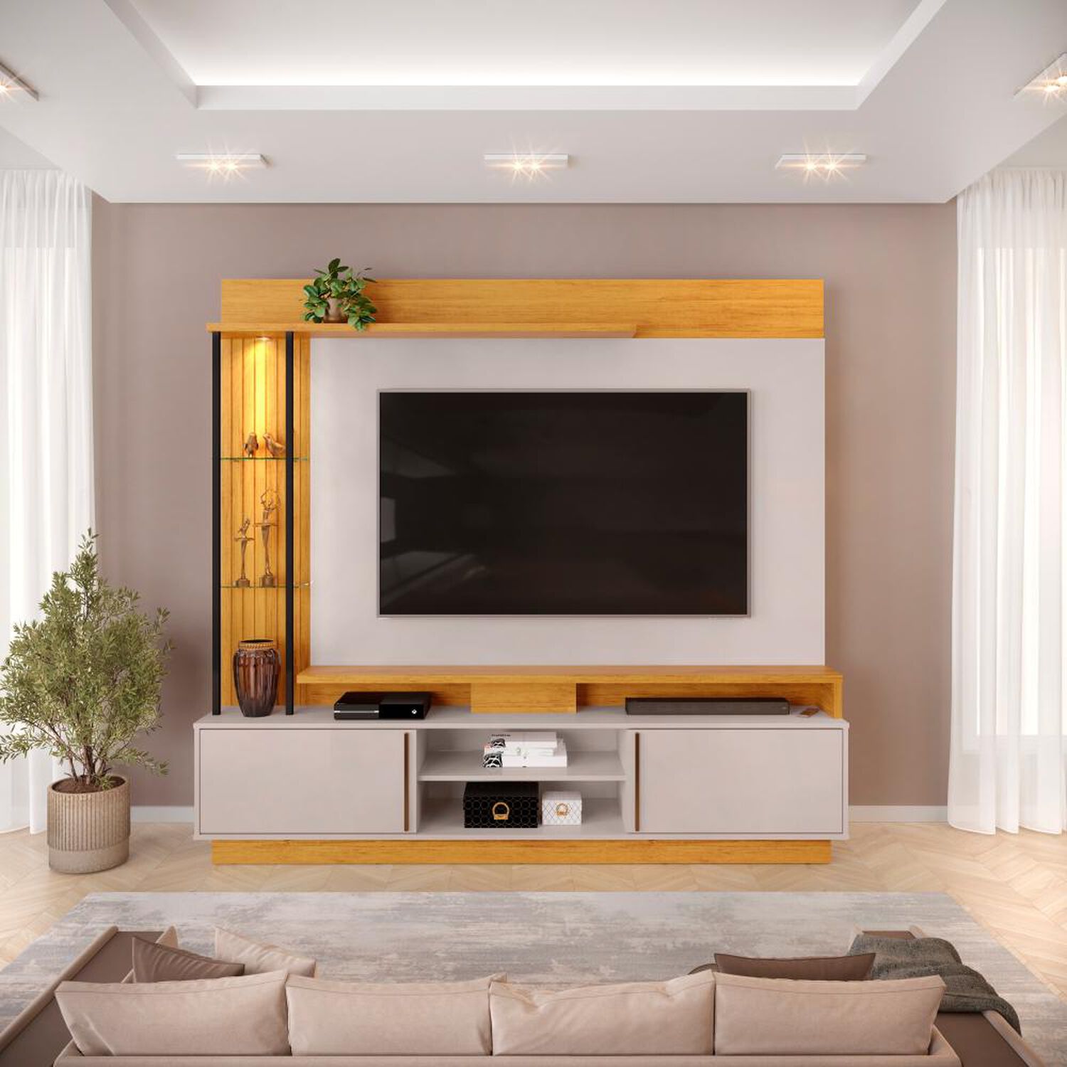 Rack Di Poretti Design Home Martino / 2 Puertas image number 3.0
