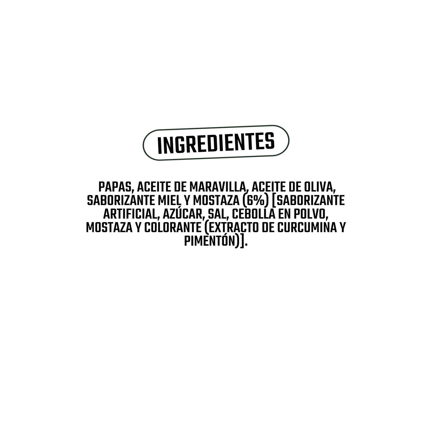 Papas Fritas Mostaza Miel Wanna Freak 1 X 115 Gr image number 5.0