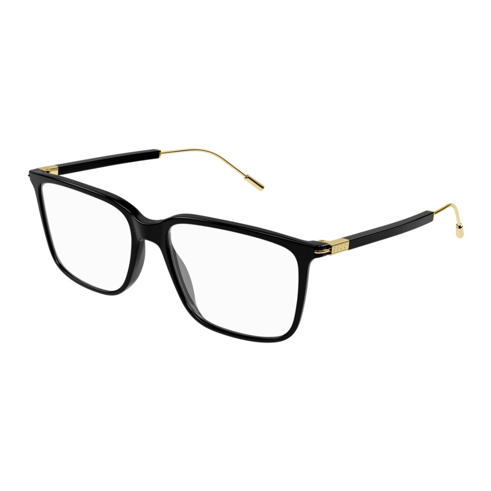 Lentes Ópticos Shiny Black Gucci image number 0.0