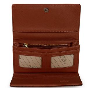 Billetera Mujer Alda Serpent Whisky Carven