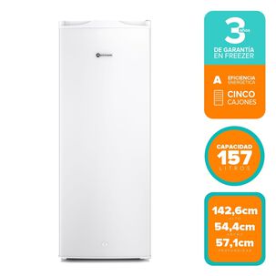 Freezer Mfv645b Blanco 157l Vertical Mademsa
