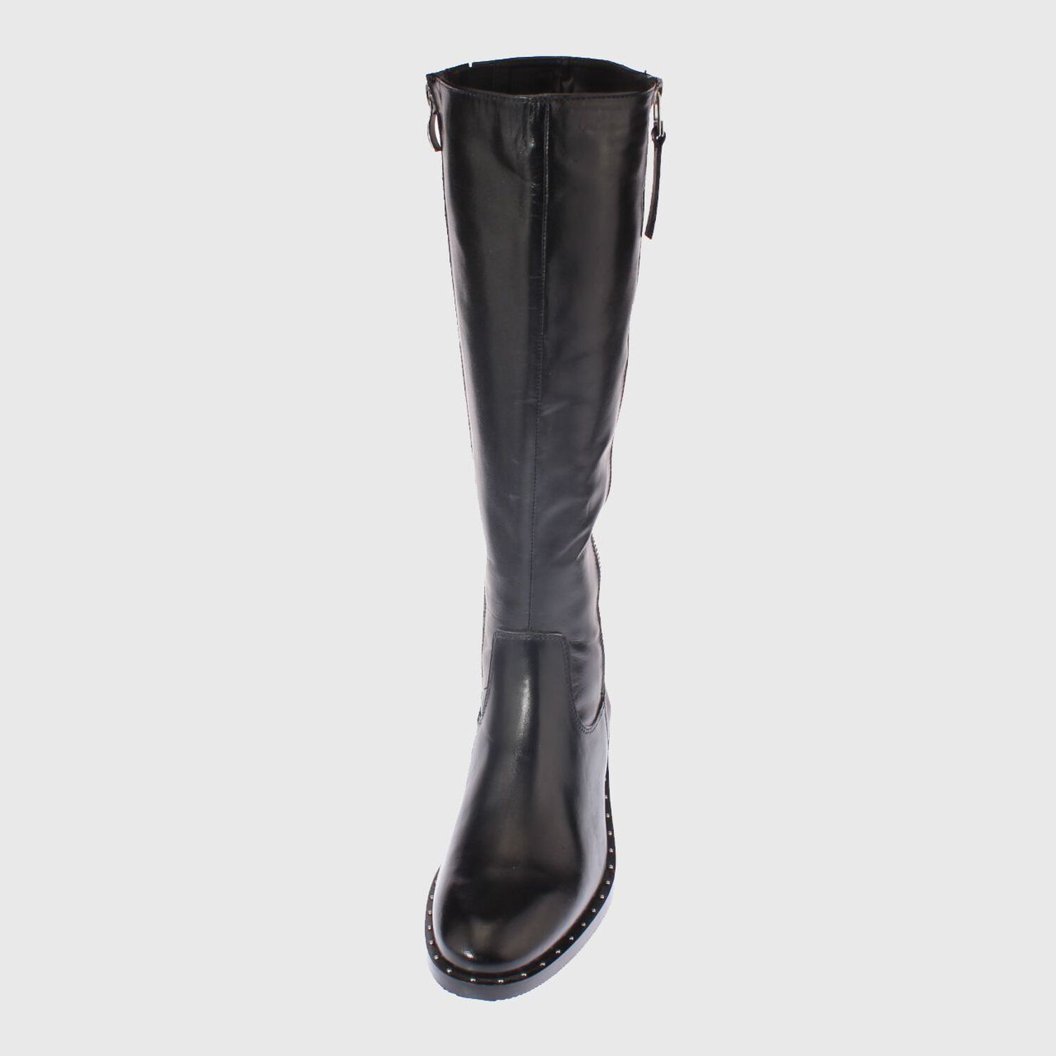 Bota Cuero Negro V&iacute;a Franca Art. 511982315negro image number 2.0