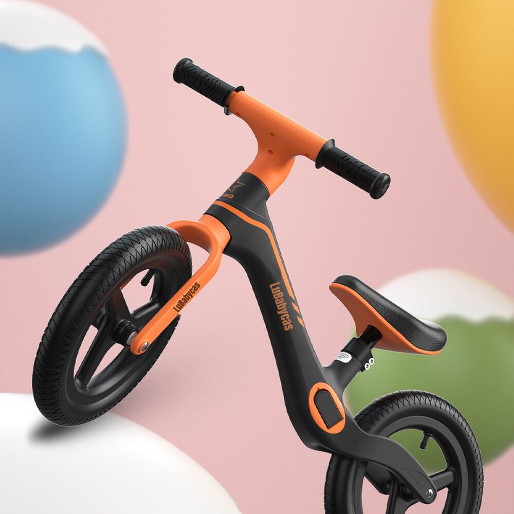 Bicicleta De Equilibrio 2-6 Años Aro 12 Lubabycas Naranja image number 2.0