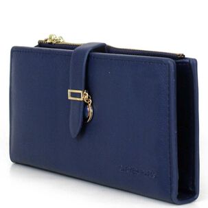 Billetera De Mujer Jolie Azul Carven