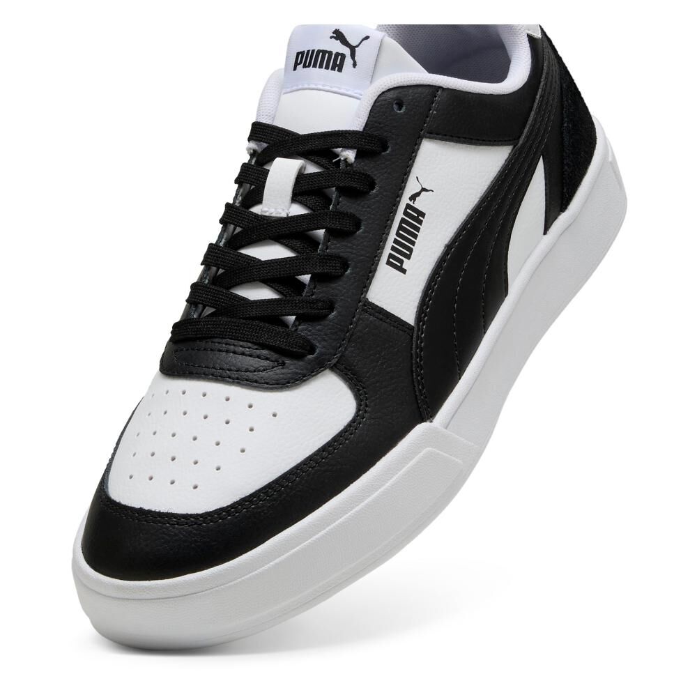 Zapatilla Urbana Unisex Puma Caven Mix White- Black- Black image number 4.0