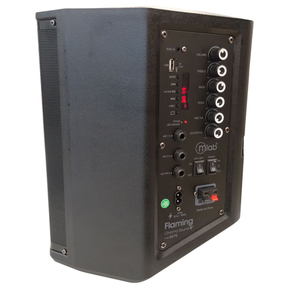 Parlante Bluetooth Flaming Chroma Rgb 40w Rms C/mic Wireless image number 8.0