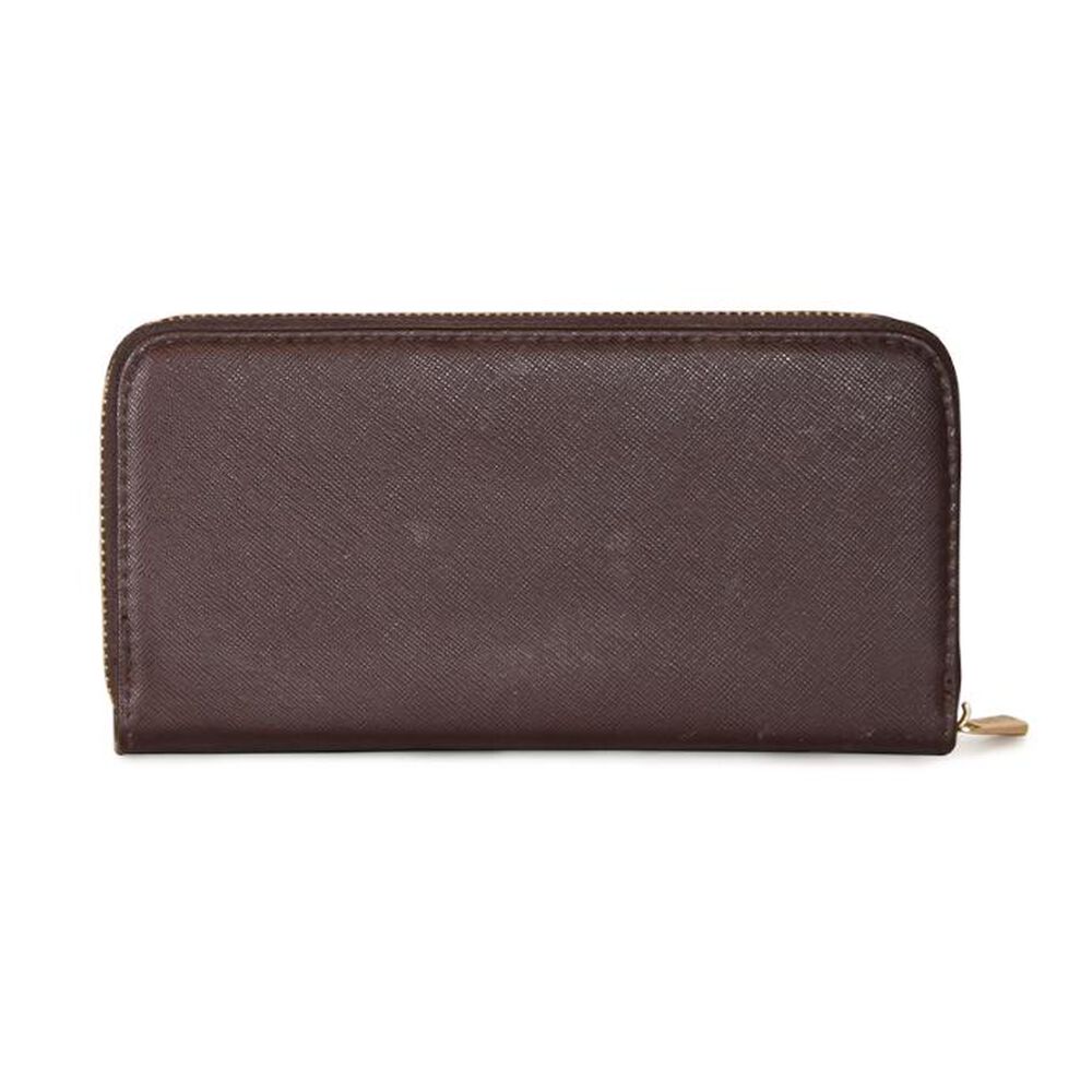Billetera De Mujer Melissa Café Carven image number 2.0