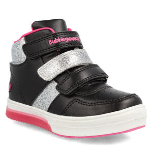 Bot&iacute;n Ni&ntilde;a Luces Bubblegummers Neon Negro
