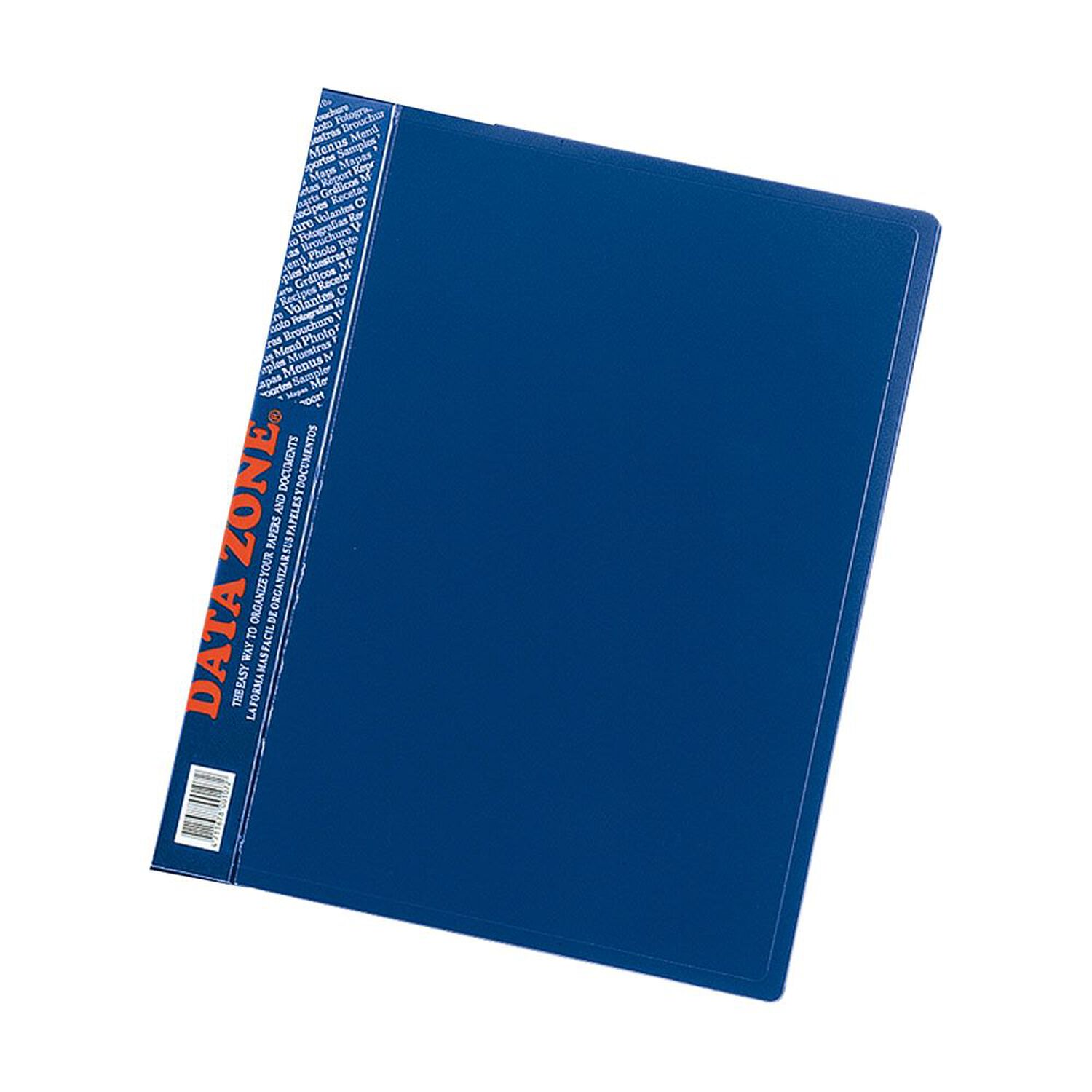 Carpeta A4 40 Fundas Azul image number 0.0