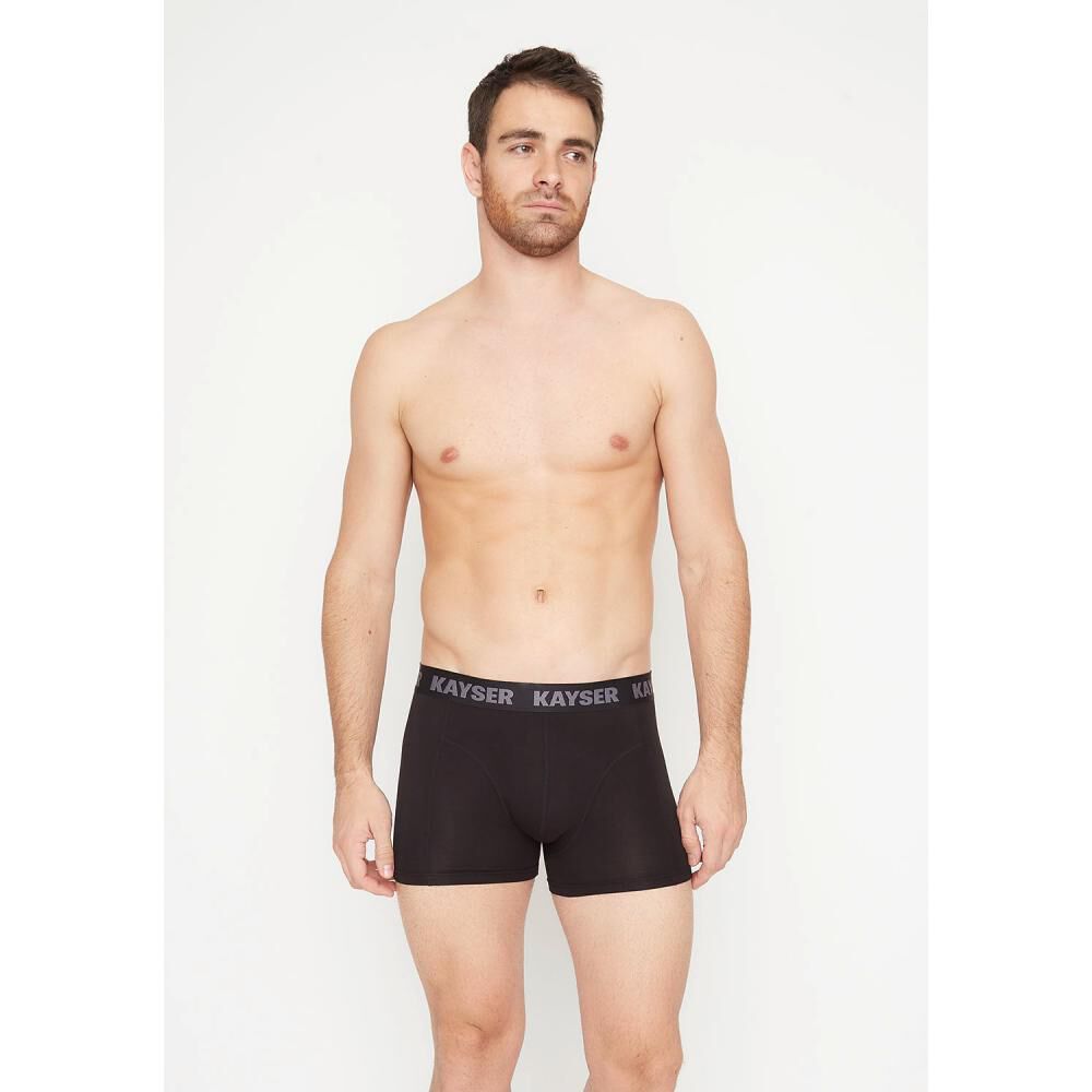 Pack 3 Boxer Corto De Bamboo Kayser image number 4.0