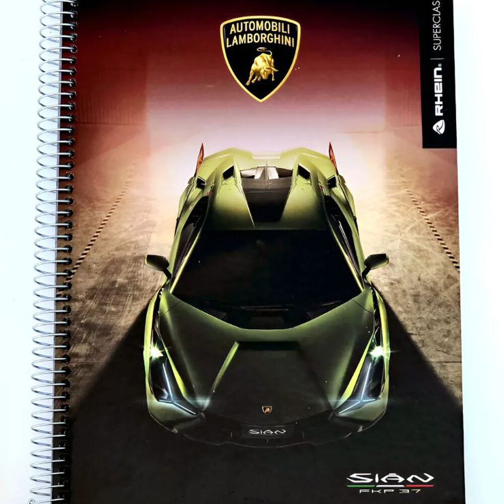 Cuaderno Lamborghini Carta 150 Hjs Rhein image number 0.0