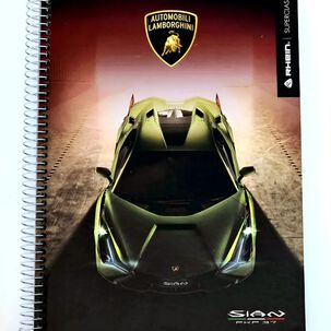 Cuaderno Lamborghini Carta 150 Hjs Rhein