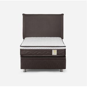 Cama Ba&uacute;l Rosen New Style 4 / 1.5 Plazas / Base Normal + Respaldo