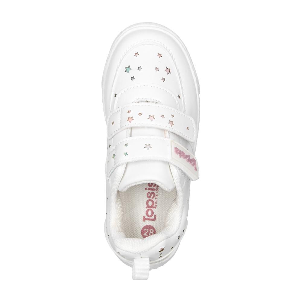 Zapatilla Infantil Niña Topsis White image number 4.0