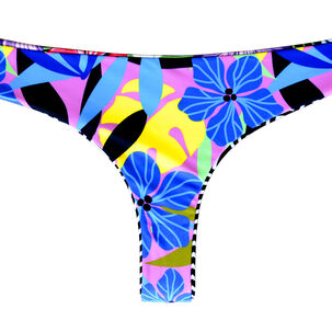 Bikini Calzón Colaless Reversible Estampado