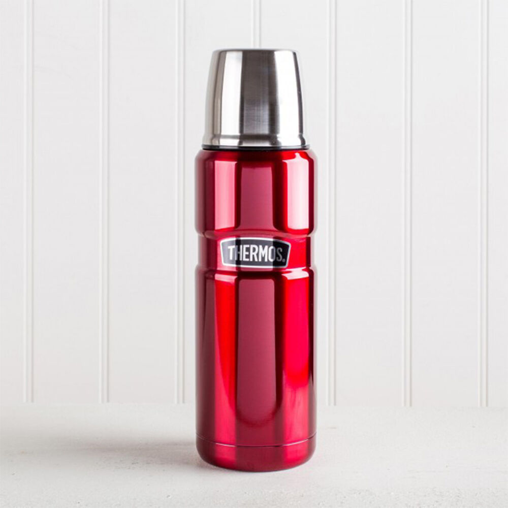 Termo L&iacute;quidos King Acero Inox Rojo 470ml Thermos image number 4.0