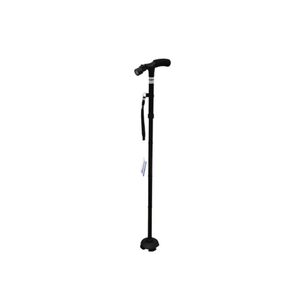 Baston Plegable Negro Con Luz
