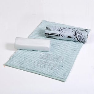 Set Cortina Ba&ntilde;o 4 Pzas Caja Mashini Nyeri