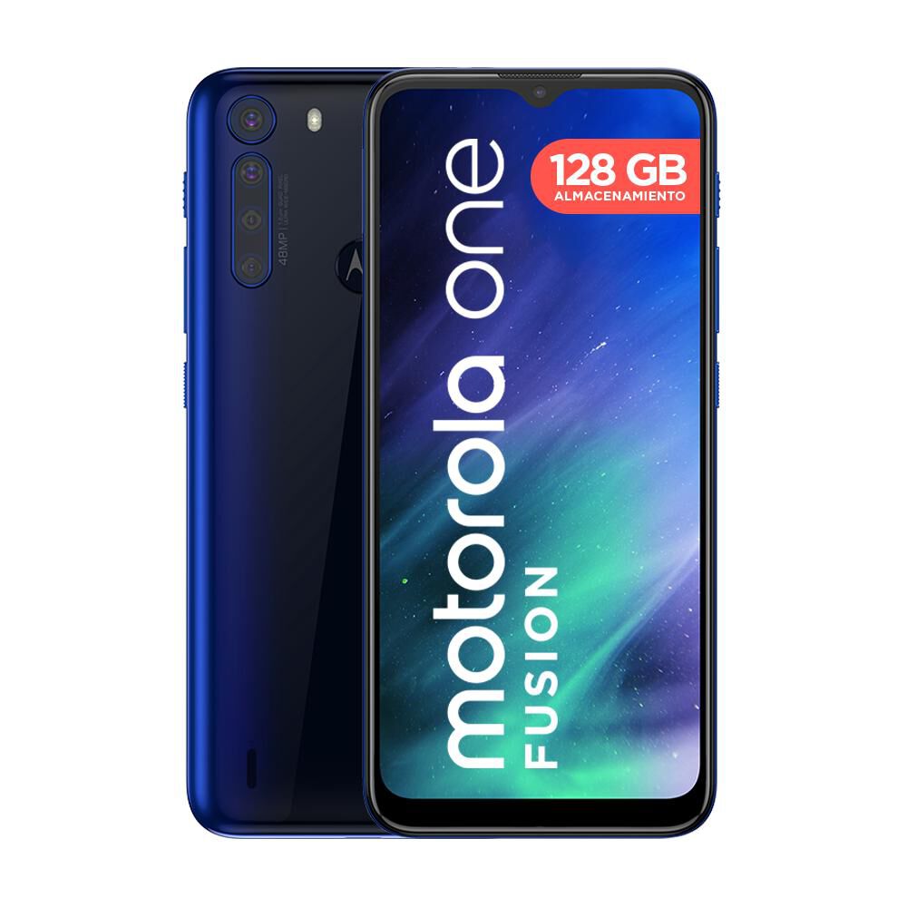 Smartphone Motorola One Fusion Azul / 128 Gb / Wom image number 0.0