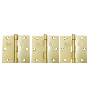 Pack 3 Bisagra Acero Odis 3,5&rdquo;&times;3,5&rdquo;&times;2,0mm - Bronce