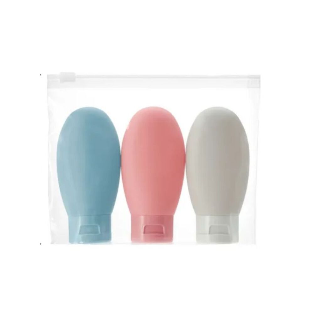 Kit Botellas Port&aacute;tiles De Viaje Para Cosm&eacute;ticos image number 0.0