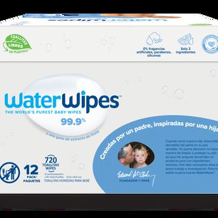 Toallitas Humedas Waterwipes - Caja (12x60unid)