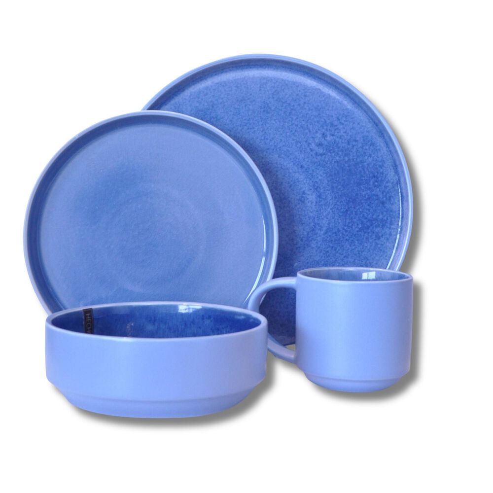 Juego De Loza 16 Piezas Vajilla Cer&aacute;mica Santorini image number 0.0